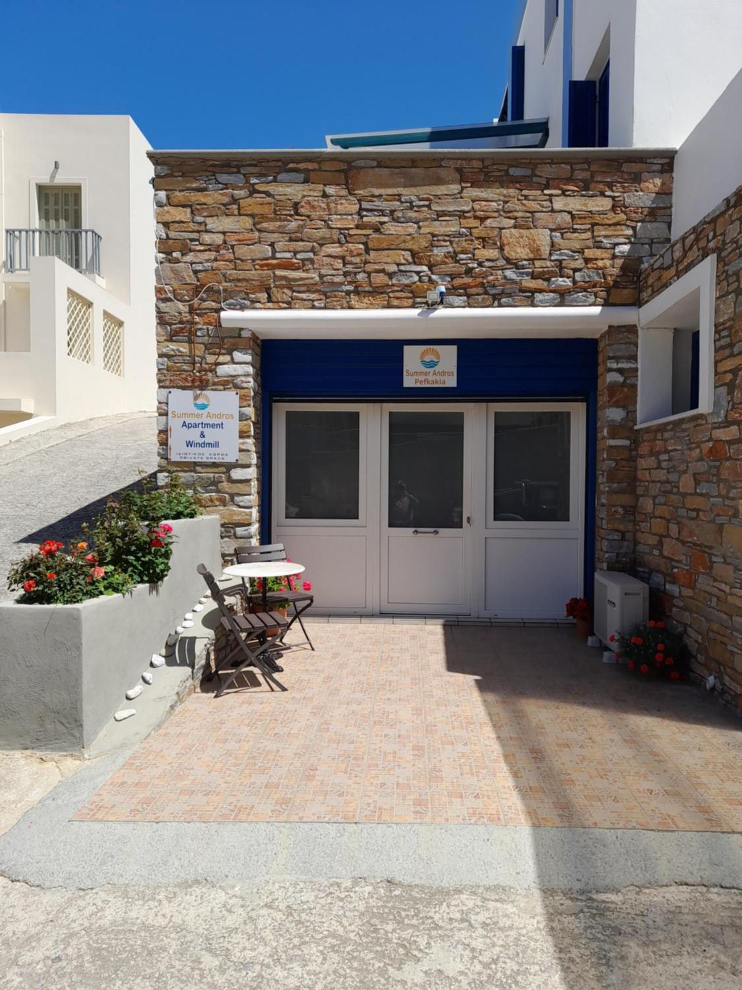 Summerandros Pefkakia Апартаменты Андрос